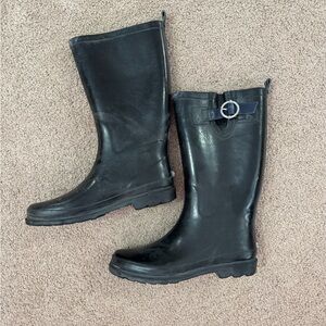 Nautica Black Women's Rain Boots